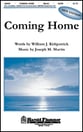 Coming Home SATB choral sheet music cover